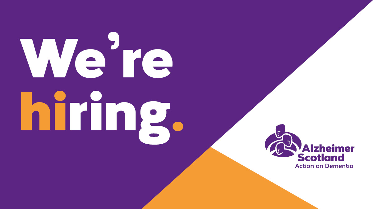Do you have effective leadership skills? Do you have experience supporting people living with dementia and their families?

We're recruiting for a Daycare Organiser located in Edinburgh.

For more info ➡️ bit.ly/3JJKzWU