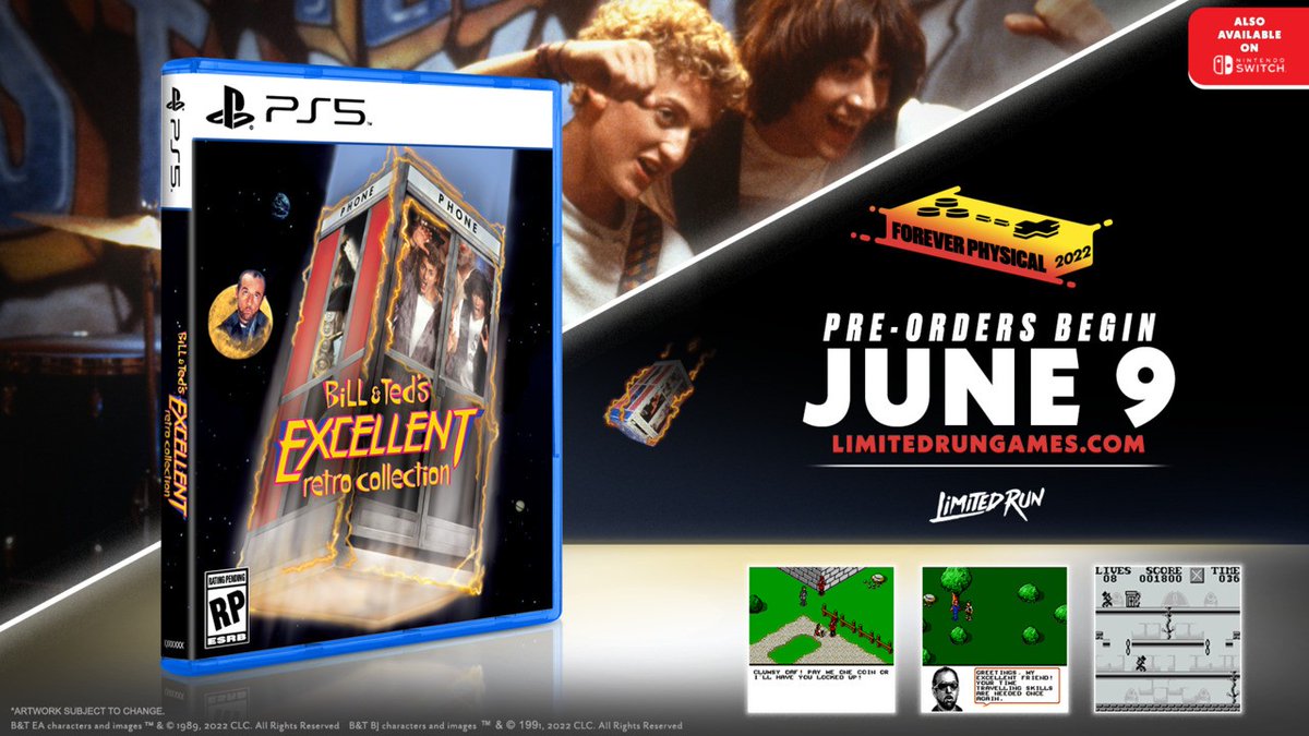 pushsquare's tweet photo. Bill &amp; Ted's Excellent Retro Collection for PS5, PS4 Is Totally Bogus https://t.co/93Mfvk31se #Repost #Ziggurat #PS5 #PS4 #BillTed https://t.co/QNvPPjR9md