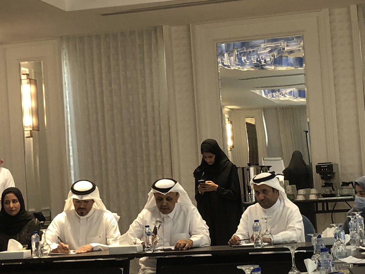 DureShewar's tweet photo. It was an honor to have HE Dr. Rumaih AlRumaih President @Saudi_TGA opening the first #UITP diploma on #NewMobilityServices in #MENA #MaaS #ArtificialIntelligence #AutonomousMobility #CrowdManagement #CyberSecurity @UITPMENA https://t.co/kO79XJjGWo