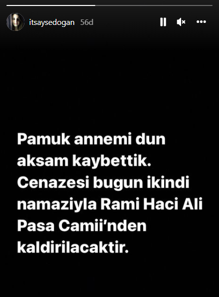 KvrckSue's tweet photo. Maalesef dün Dilek Hanımı kaybetmişiz. Başta #ElifDoğan ve kardeşi olmak üzere tanıdığı ve sevdiği herkesin başı sağ olsun.
Allah rahmet eylesin. Sevenlerine sabır versin. https://t.co/RWUU4T4vLp