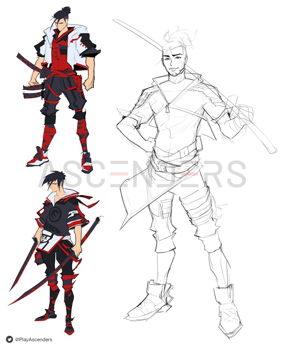We're putting finishing touches on the <a href="/PlayAscenders/">Ascenders ⚔️</a> #WhitePaper ⬜️ 👀

Here's a small sneak peek of the concept art included on character pages.

What's your favorite thing about this character design?

#PlayAscenders #sneakpeek #WP #conceptart