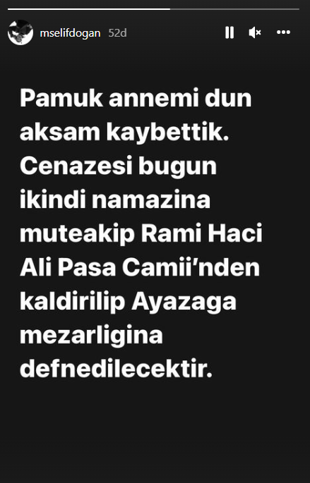 KvrckSue's tweet photo. Maalesef dün Dilek Hanımı kaybetmişiz. Başta #ElifDoğan ve kardeşi olmak üzere tanıdığı ve sevdiği herkesin başı sağ olsun.
Allah rahmet eylesin. Sevenlerine sabır versin. https://t.co/RWUU4T4vLp