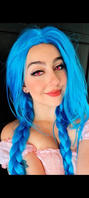 What do you think of my latest Jinx cosplay, let me know in the comments? 😍 #cosplay #jinxcosplay #lolcosplay<a href="/tag/cosplay"class="tags"><span>#cosplay</span></a><a href="/tag/leagueoflegends"class="tags"><span>#leagueoflegends</span></a><a href="/tag/bluehair"class="tags"><span>#bluehair</span></a><a href="/tag/redeyes"class="tags"><span>#redeyes</span></a><a href="/tag/lolcosplay"class="tags"><span>#lolcosplay</span></a>