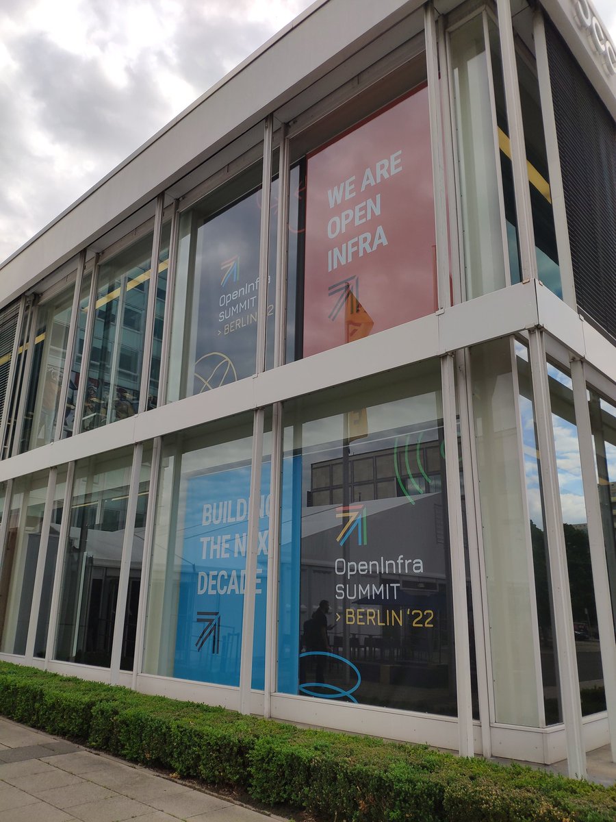Nice to be back and see you all again #WeAreOpenInfra