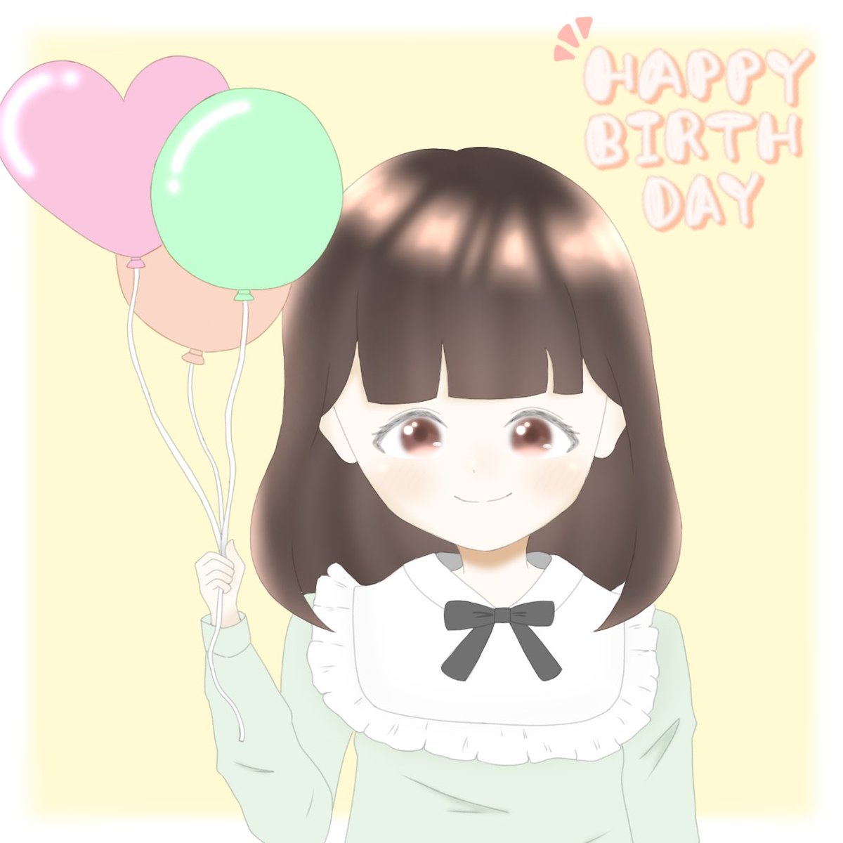 hima_knrs's tweet photo. 🕊@poco_ssr 

\ ʜᴀᴘᴘʏ ʙɪʀᴛʜᴅᴀʏ︎︎ /
20歳のお誕生日おめでとう❕
就活とかいろいろ落ち着いたら一緒に遊びたいね~💭
素敵な1年になりますように~🍀*゜ https://t.co/3AKtic5MS8