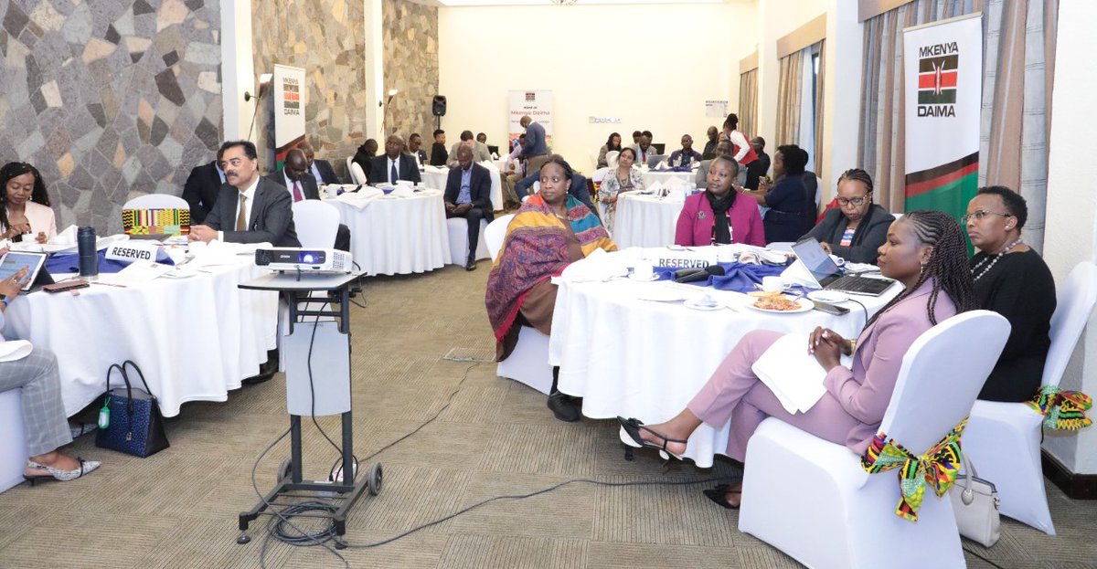 Following Invitation by <a href="/Mkenya_daima/">Mkenya Daima</a>, the #NCIC led by Chair Rev.Dr Samuel Kobia is participating in a consultative meeting to assess the Institutions progress, performance &amp; their role in achieving an #ElectionsBilaNoma come August. <a href="/InteriorKE/">Ministry of Interior | Kenya</a> <a href="/UNDPKenya/">UNDP Kenya</a> <a href="/SwedeninKE/">Swedish Ambassador to Kenya</a> <a href="/SkitterDr/">Skitter W. Ocharo, PhD, HSC</a>