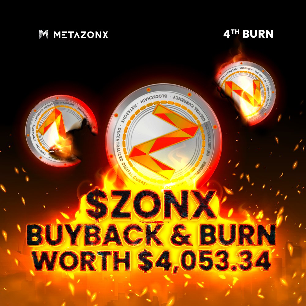 metazonx's tweet photo. 🔥🔥 $ZONX BUYBACK &amp; BURN 🔥🔥
40,483,915.122469686 $ZONX were burned, which is worth $4,053.34!
Timestamp 📅 06 Jun 2022 13:00 UTC
Proof of Burn 🔗 https://t.co/DSbADSOzsT

#ZONX #proofofburn #crypto #OwnToEarn https://t.co/wGGEvR3Yia