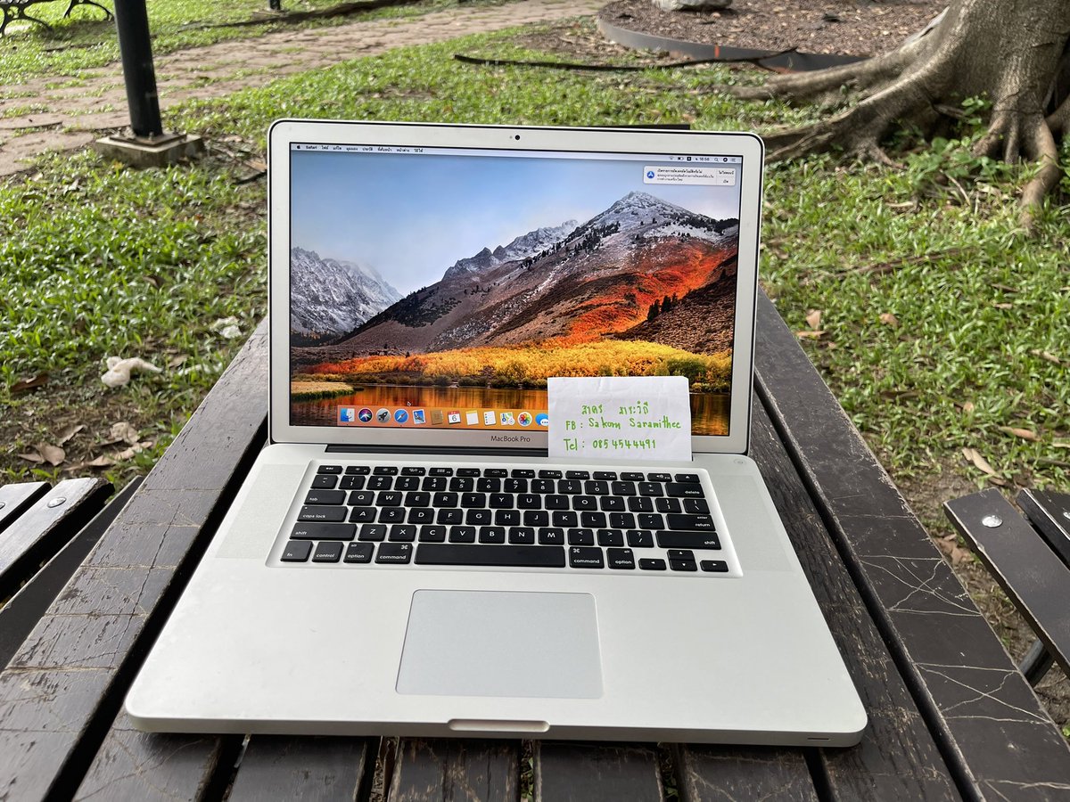cocola_24's tweet photo. MacBook Pro 15-inch, Mid 2012

ราคา13,500บาท

#COCOLA24  #COCOLA999  #ส่งต่อ #สินค้ามือสอง #ขายของ #ของมือสอง #หลุดจำนำ #ของหลุดจำนำ  #ของมือสอง #macbookมือสอง #macbookproมือสอง #macbook #macbookราคาถูก #macbookpro2012 https://t.co/273iTfZtSH
