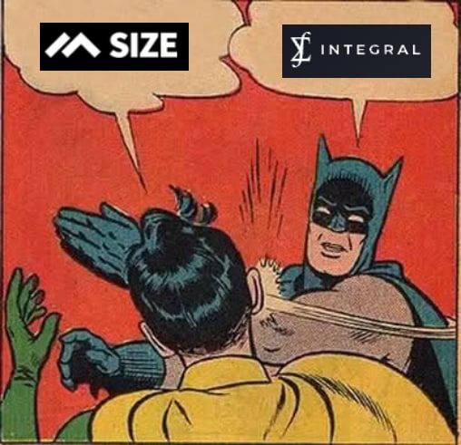 TreefeedXavier's tweet photo. @delovoyresearch @IntegralHQ @sizemarkets Hehehe, it is infinite source of fun:
#sizematters #integralsize https://t.co/ChWgpyijHS