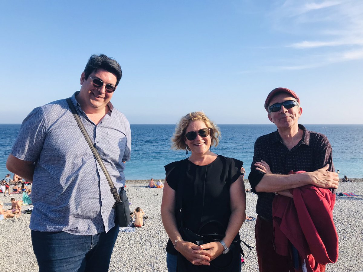 SandrineCapel's tweet photo. Quand @LeMansUniv se déplace à Nice pour la 9ème plénière @ecri_plus ! @SalamPierre @jfbourdet https://t.co/uMzrWTLlLr