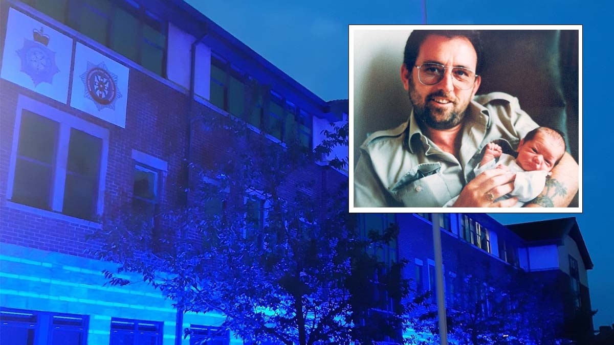 NYorksPolice's tweet photo. In memory of SC Glenn Goodman 🕯️ 

On 7 June 1992, Special Constable Glenn Goodman was on patrol near Tadcaster with another officer. They were questioning two men when they were shot and Glenn was fatally wounded. 

We will always remember him 💙 https://t.co/ruV8sf9QHB