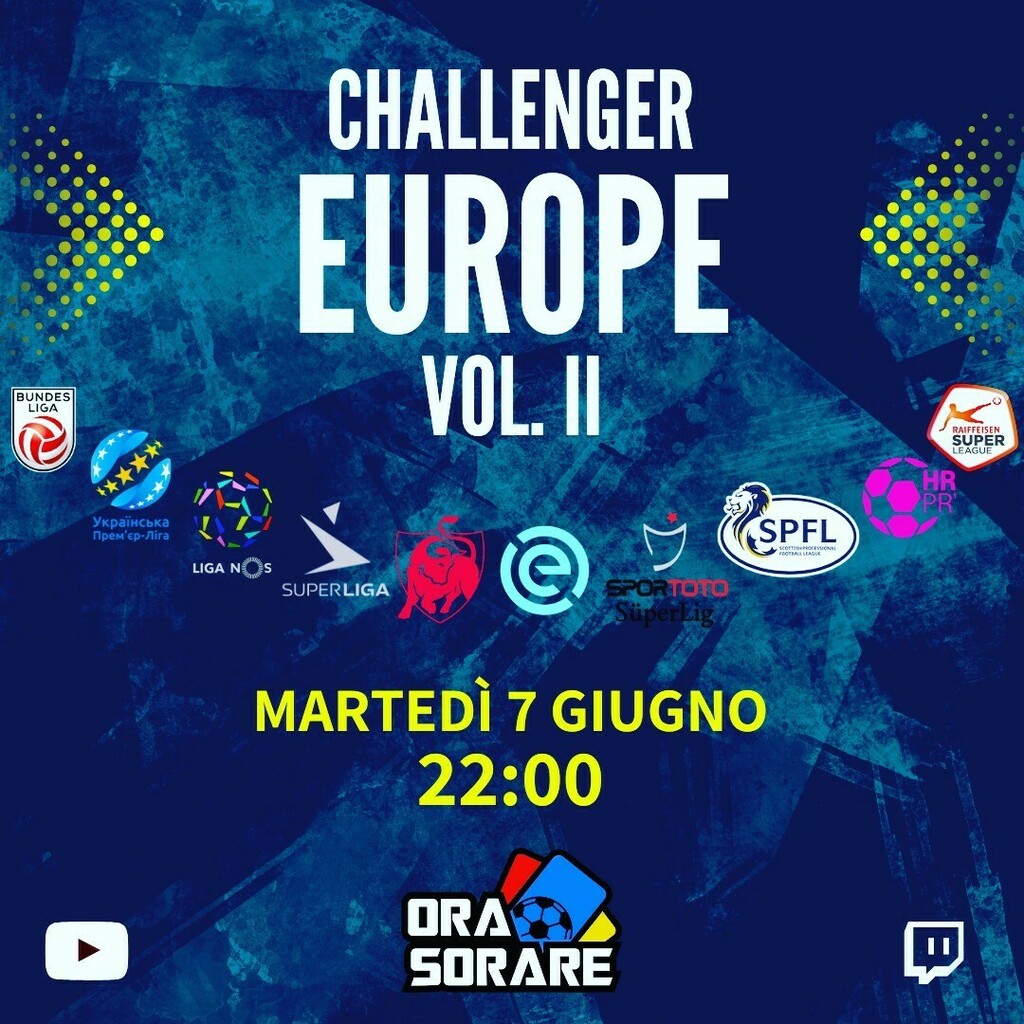 Nuovo appuntamento questa sera per sondare insieme il mercato della Challenger…