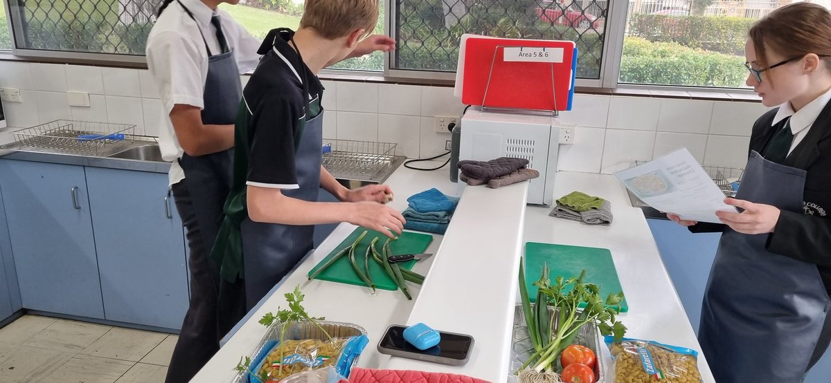 Our Year 10 students dedicate their time after school every week to prepare meals for Tom Fisher House. <a href="/ServiteCollege/">Servite College</a>