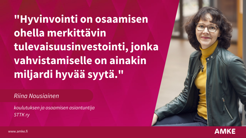 Työelämän ja #ammatillinenkoulutus tärkeä yhteinen tehtävä on vahvistaa opiskelijoiden luottamusta tulevaisuuteen. Paras tapa vahvistaa luottamusta on tehdä tinkimätöntä työtä koulutuksen laadun kehittämiseksi. <a href="/NousiainenRiina/">Riina Nousiainen</a> <a href="/STTKMikonkatu/">STTK</a> @amke_ry bit.ly/3Nrfjyi