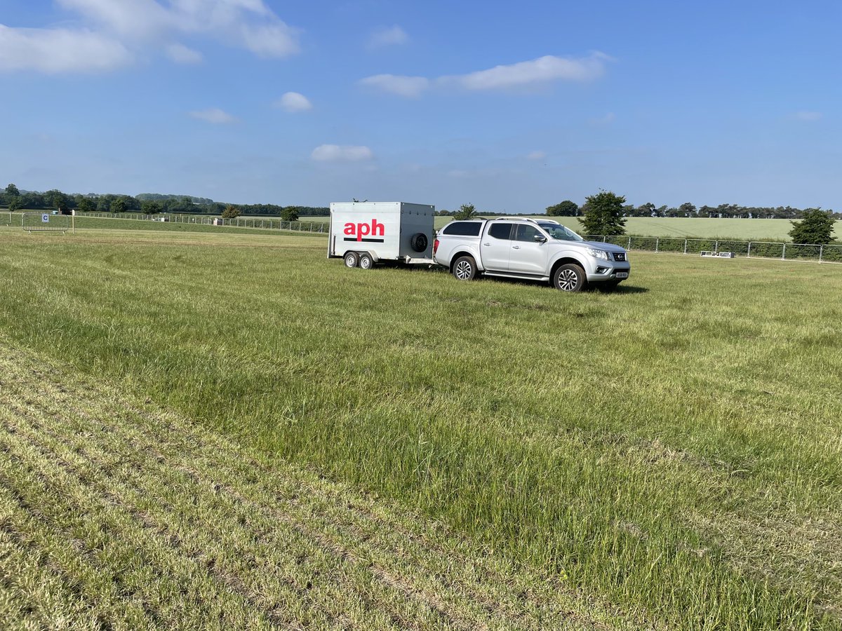 It’s a lovely day (so far) for setting up ⁦<a href="/CerealsEvent/">Cereals Event</a>⁩