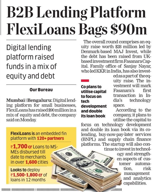 flexiloansin's tweet photo. It brings us great pride and joy to share that we've raised $90 Million in our latest round of funding. We are grateful that our investors, partners, supporters, teammates and foremost clients have believed in us throughout the journey. https://t.co/cpVUSxpMEQ