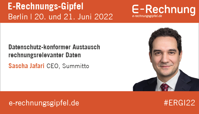vereonag's tweet photo. + E-Rechnungs-Gipfel + 20. und 21. Juni + https://t.co/V1DE3cIVcD +
Wir freuen uns auf den Vortrag von Sascha Jafari, summitto zum Thema #𝐃𝐚𝐭𝐞𝐧𝐬𝐜𝐡𝐮𝐭𝐳-𝐤𝐨𝐧𝐟𝐨𝐫𝐦𝐞𝐫 𝐀𝐮𝐬𝐭𝐚𝐮𝐬𝐜𝐡 𝐫𝐞𝐜𝐡𝐧𝐮𝐧𝐠𝐬𝐫𝐞𝐥𝐞𝐯𝐚𝐧𝐭𝐞𝐫 𝐃𝐚𝐭𝐞𝐧 beim #ERGI22!
Jetzt anmelden! https://t.co/lcm82B7W4h