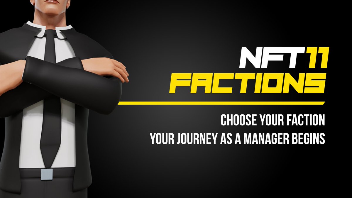 NFT11_Official's tweet photo. With the 5 Legends awakened, 6 talented individuals saw potential in #football &amp; built Arche International Stadium for footballers &amp; managers to compete without borders.

Representing 6 different factions, which will you join?
Take the test: https://t.co/LuKRa0iy71

#NFT11Lore https://t.co/ZTju8Z6v7D