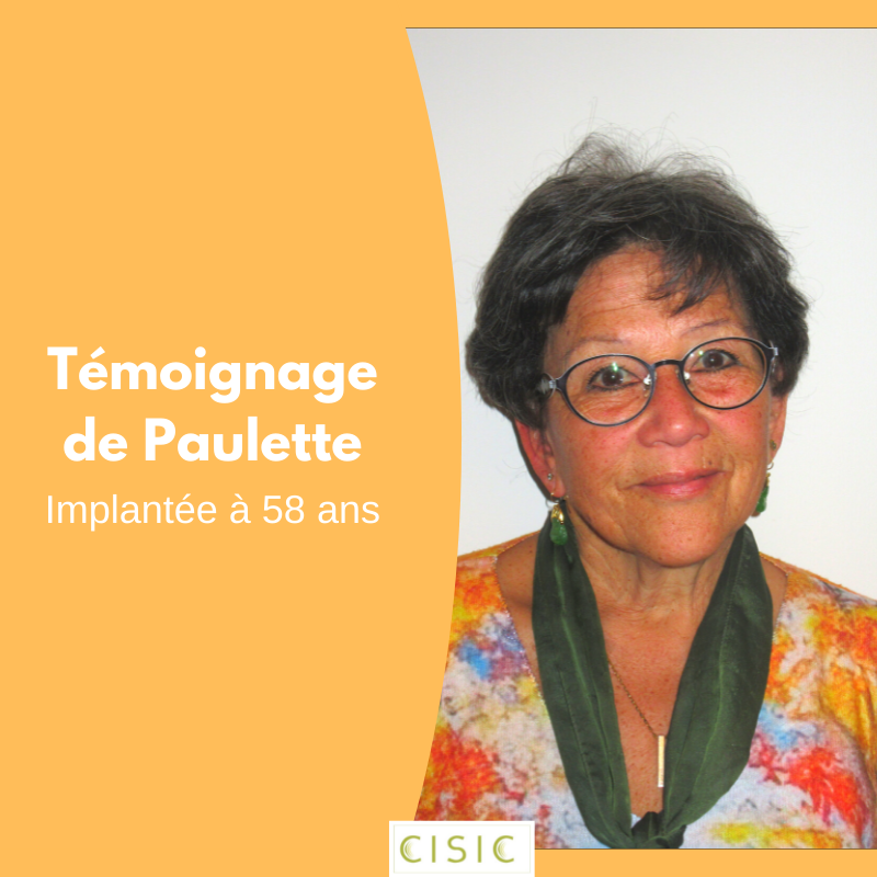 AssoCisic's tweet photo. 💬 "J’ai 70 ans cette année, et je peux dire que mon implantation a été une véritable renaissance."

Paulette nous parle de sa Rolls, le petit surnom de son #implantcochleaire, dans ce #témoignage montrant que l'implantation peut changer une vie !

➡ https://t.co/i07wsXn6v6 https://t.co/98WdsWil8v