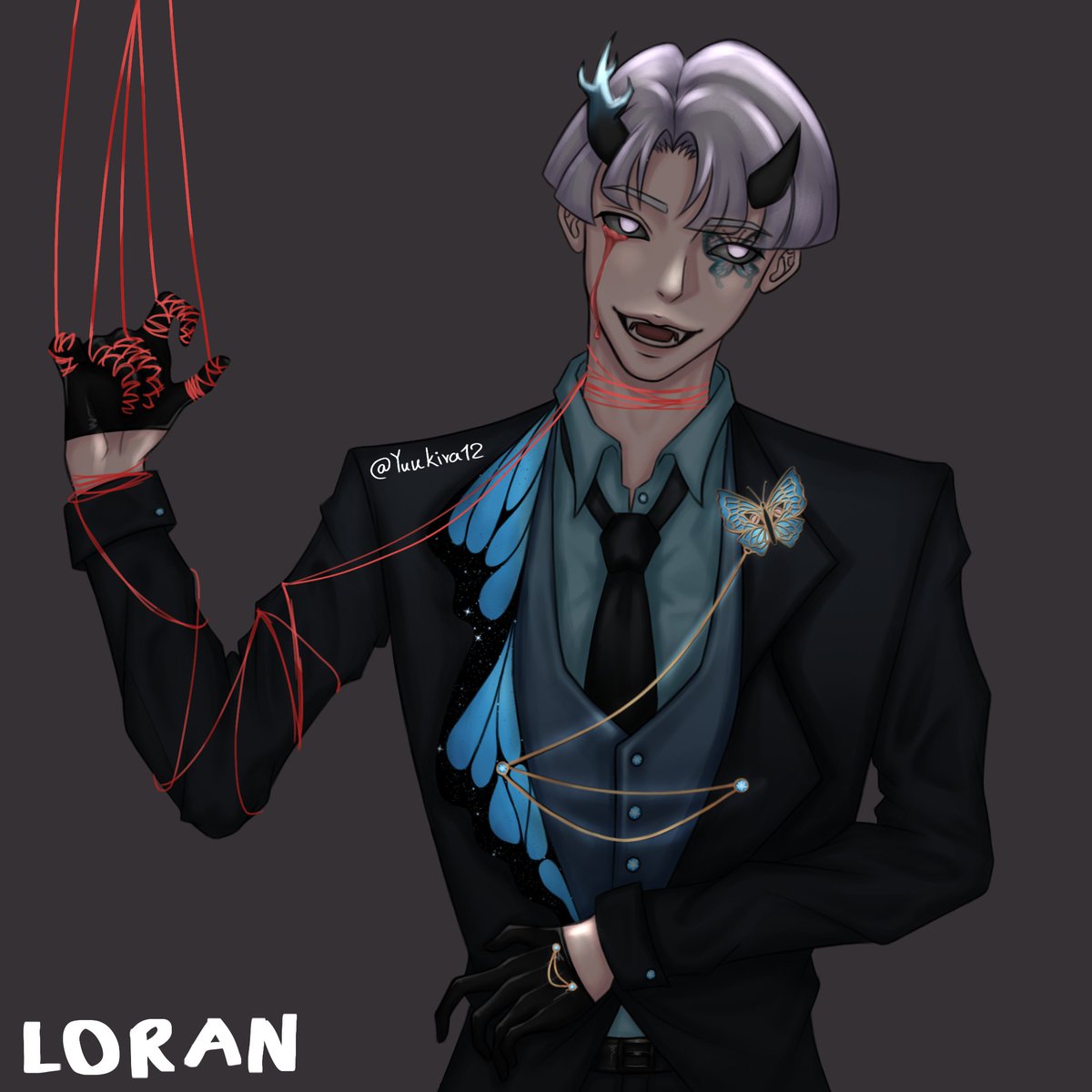 My persona ≥~≤ 
But he has his name tho~
 his name is Devano Buttifelon