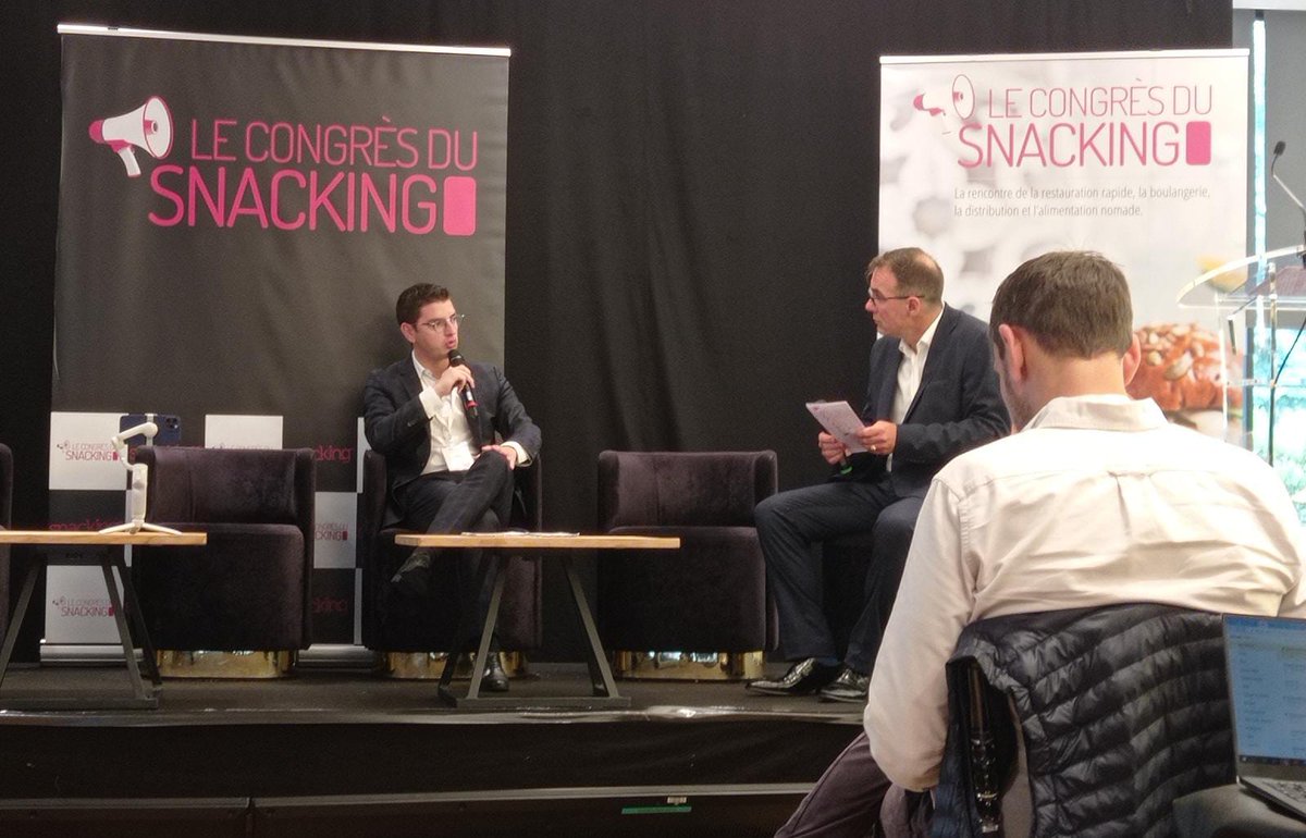 ANIA_FRANCE's tweet photo. 💬@MickaelNogal sur les défis environnementaux dans les stratégies de demain : 

(3/3) Gestion et préservation des ressources naturelles, transitions numériques et technologiques avec des projets innovants qui façonneront l’alimentation de demain favorable à la santé.
#CDSnacking https://t.co/rsUOhKJVez