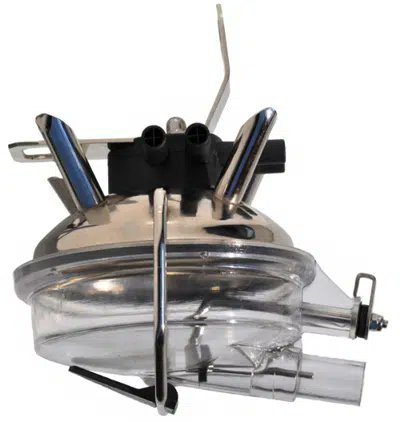 At agromasters, we design and manufacture a complete range of milking claws for cows, sheep and goats.

The milking claw Achilles 400cc was designed for the cow, it has a large capacity and allows the operator to see the milk as it is extracted from the cow. 
#agromasters