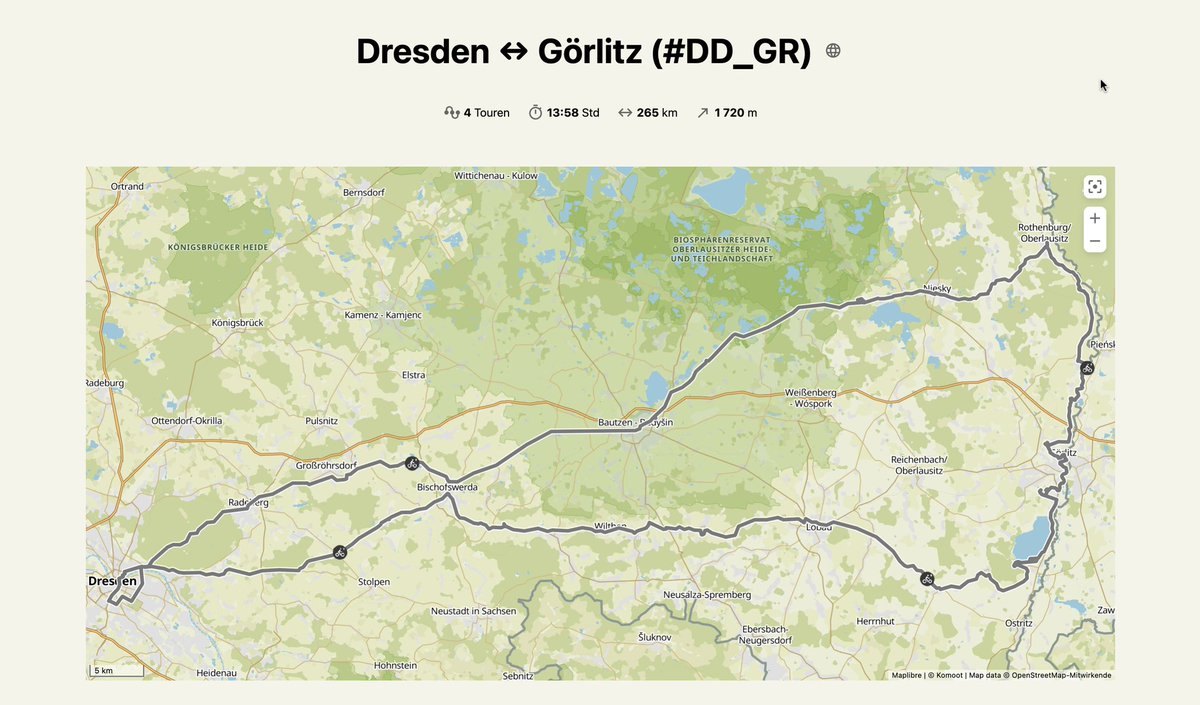 dieg0's tweet photo. Die 265-km-Pfingst-Runde Dresden ↔ Görlitz auf Komoot. 🚲 https://t.co/CGXaqaOcYD #DD_GR https://t.co/MhoarQNtRF