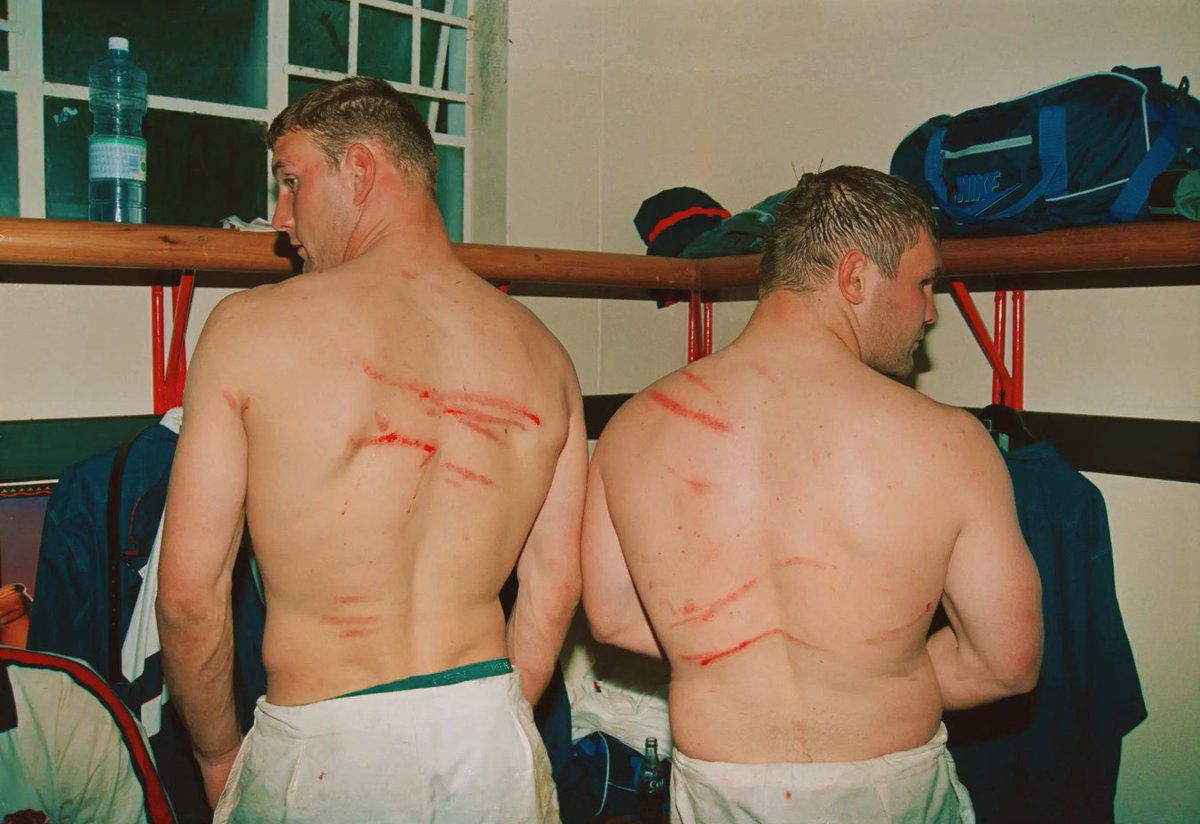 ApsmRugby's tweet photo. 1994 Lawrence Dallaglio &amp; John Mallett
Eastern Province vs England (13-31)
Boet Erasmus Stadium, Port Elizabeth
©David Rogers https://t.co/9h2d1RksRP