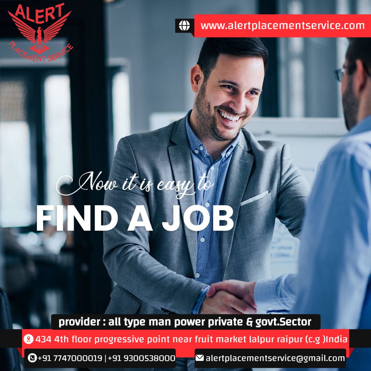 alert_placement's tweet image. We actually &quot;listen&quot; to our EMPLOYEES !
.Now it is easy to find the job.
Alert placement service👨‍🎓
#alertplacement #placementservice #jobsalert #cgjobs #job4u #motivational #placementcamp #raipur #morraipur