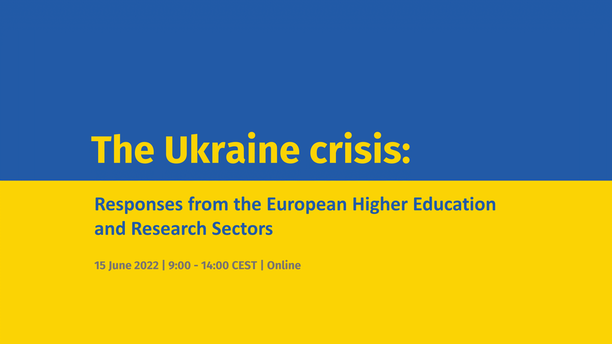 ALLEA_academies's tweet photo. 📣 ALLEA is partnering up with @Sci_for_Ukraine, @hkristiania &amp; @ISC to organise the conference “The #Ukraine crisis: responses from the #European higher education and #research sectors.”

📆 15 June 2022
🕘 9:00 - 14:00 CEST
🖥️ Online

Register now! ➡ https://t.co/vAYxwAuXyh https://t.co/KUVlDRLGli