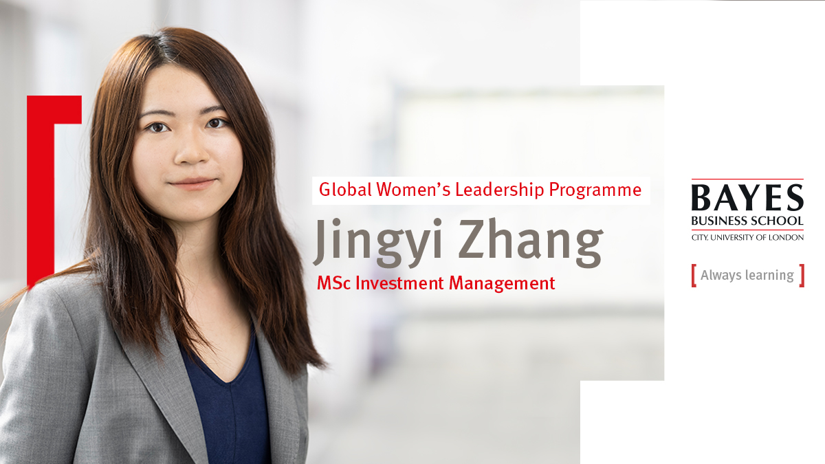 BayesBSchool's tweet image. Meet Jingyi Zhang, MSc Investment Management (2022).  

She said:"Receiving the #GWLP #scholarship means I can connect with a wide network of like-minded women through initiatives such as the peer mentoring programme."

Learn more: ow.ly/HyJW50Jn2bV

#BayesWomen #Invest