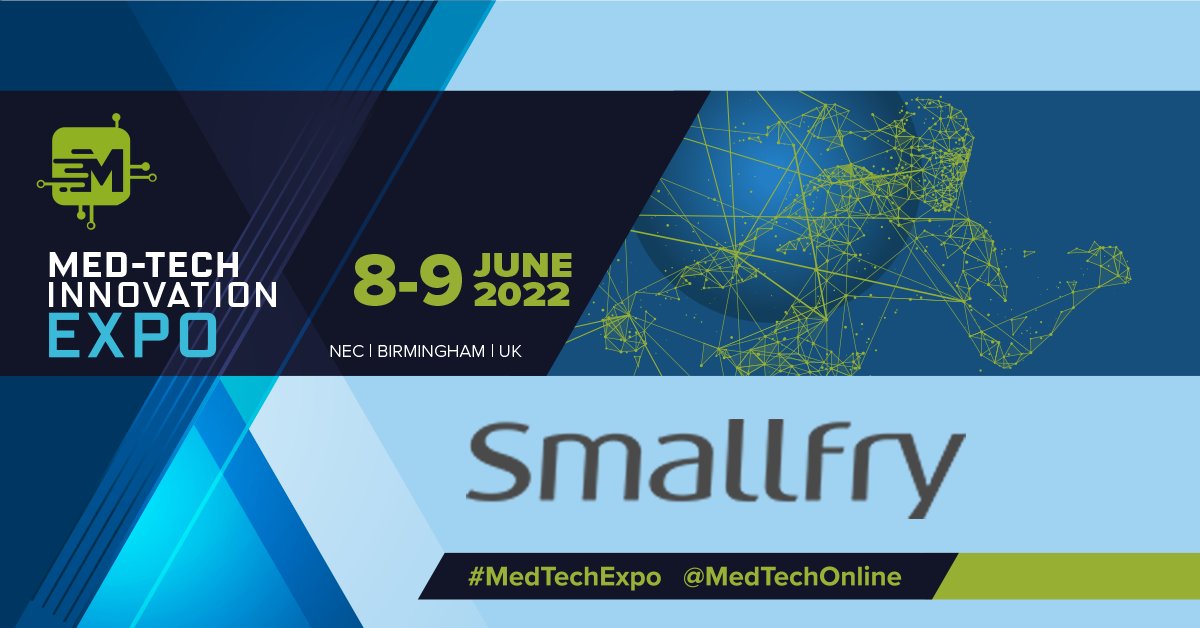 Delighted to confirm that <a href="/Smallfry_design/">Smallfry</a> will be exhibiting with us at Med-Tech Innovation Expo - we can't wait to see you in action on the show floor! 

📋 It's not too late to register to attend ➡️ bit.ly/MTI22Reg

#MedTechExpo #MedTech