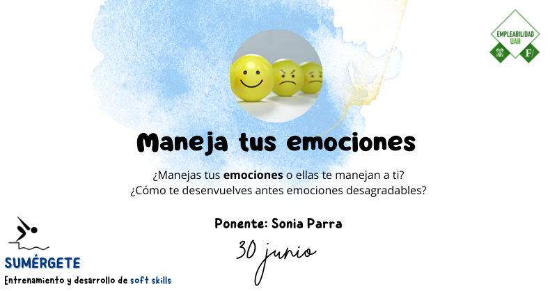 AlumniUAH's tweet photo. Desarrollar la inteligencia emocional implica un trabajo de autoconocimiento y el desarrollo de habilidades sociales.
Inscríbete aquí: https://t.co/uvU1inZAtt
O desde el Career Center: https://t.co/RCgbfv9jCm
#EmpleabilidadUAH #AlumniUAH #Sumergete https://t.co/0RhDH32DxO