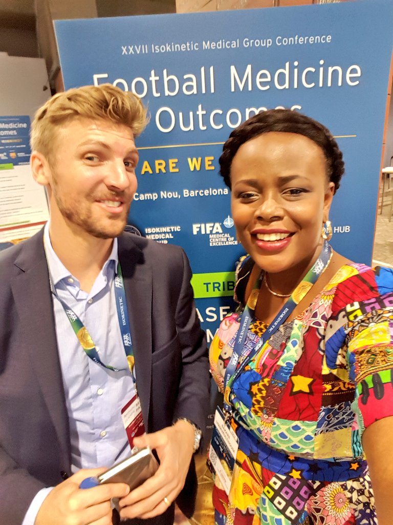 koolboulevard's tweet photo. Lovely to see my colleague @aserner again. 

From Doha-Zurich-Cairo-Lagos-Johannesburg🙂

@footballmed @IsokineticMed #isoK22 #fifamedical #sportspts https://t.co/5IBt20q4RU