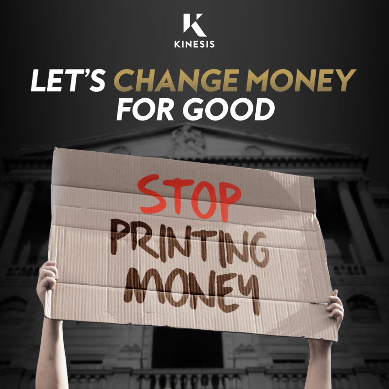 KinesisMonetary's tweet photo. Choose Physical Gold And Silver. Not Paper Money. 

Be Part Of A New Monetary System.