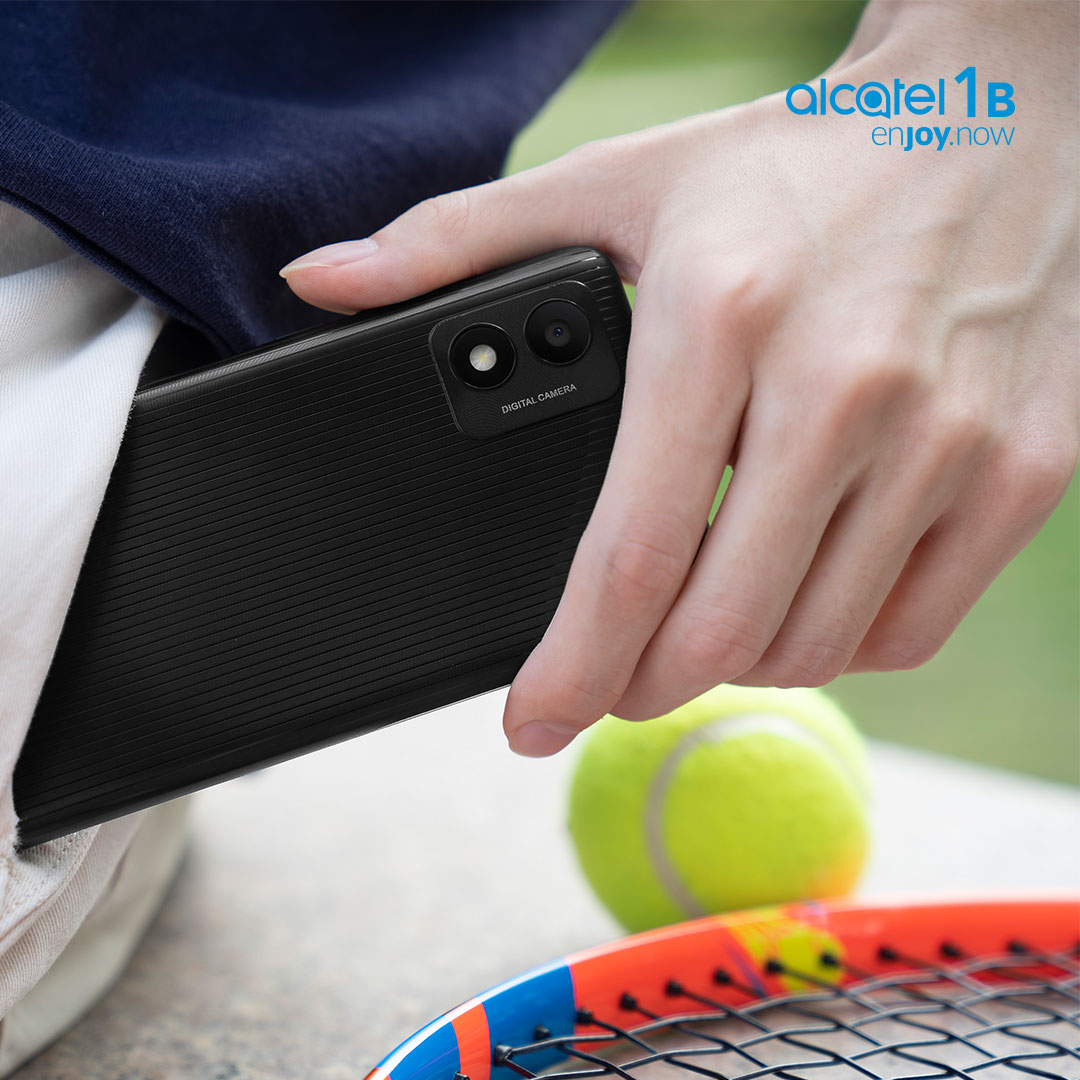 No pares ni un momento y mantén tu ritmo de vida 😀. También en los deportes 🎾 el Alcatel 1B es tu
mejor aliado 💪. Con él, match, set y partido. 🥇
#AlcatelMobile #EnjoyNow