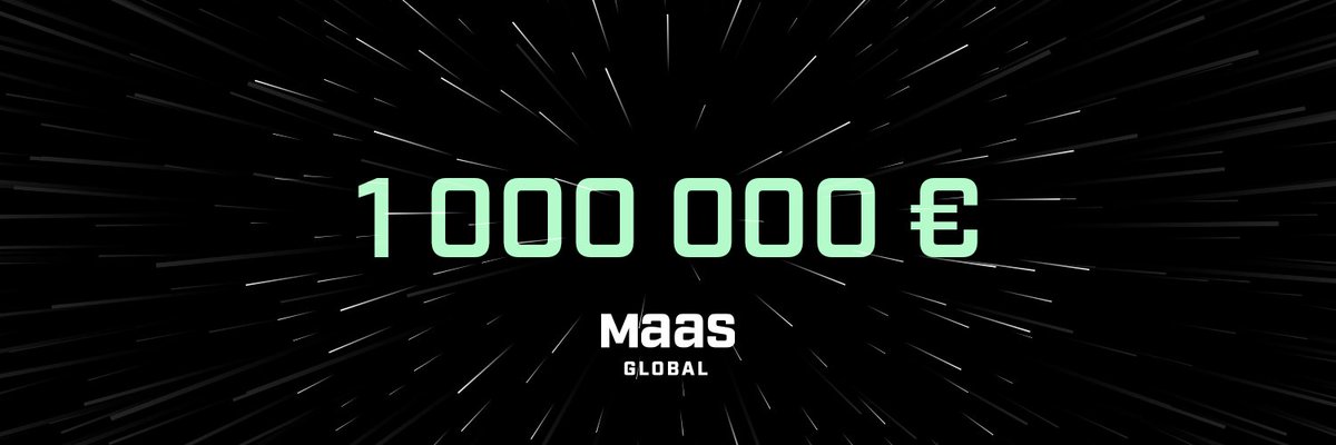 MaaS Global hit €1,000,000 in monthly recurring revenue for the first time! As Covid eases up, business is starting to boom again and we want to thank our customers, partners and team for this fantastic landmark! MaaS Global and #Whim’s future is looking bright!

#maas #mobility