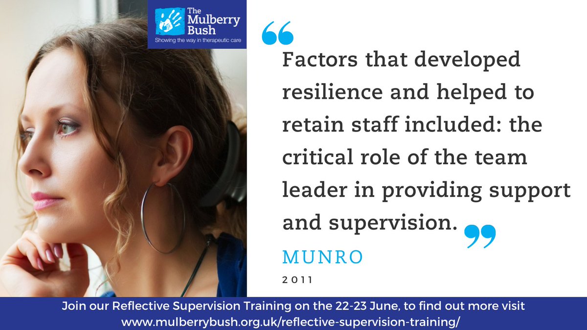 We believe in our Reflective Supervision model as it creates a relationship that helps staff feel supported. This is why we have designed training to help you develop a reflective culture focusing on the professional supervision of staff members👉buff.ly/3Fb1lxl #edchat