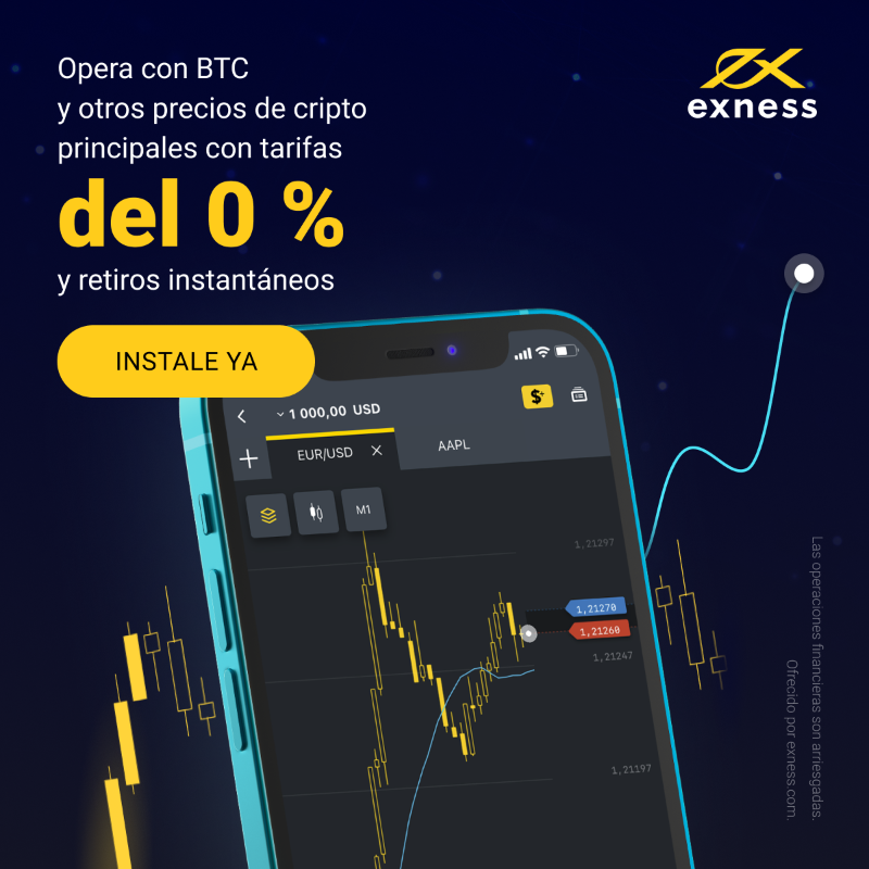 exnesslatam's tweet photo. Baja costos al operar con divisas digitales | Spread estable | Ejecución rápida 🚀
¡Exness!