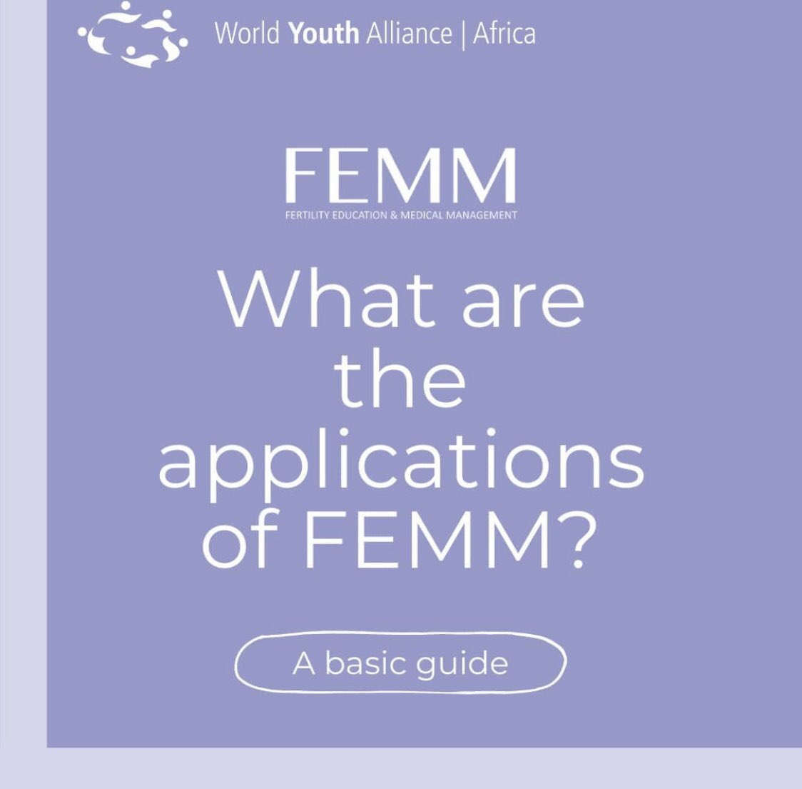wyaafrica's tweet photo. To learn more about the applications of FEMM on women’s reproductive health, head over to the FEMM official website today!
#FEMMworks #WeAreWYAA #WeAreWYA https://t.co/TzTBCbMIhi