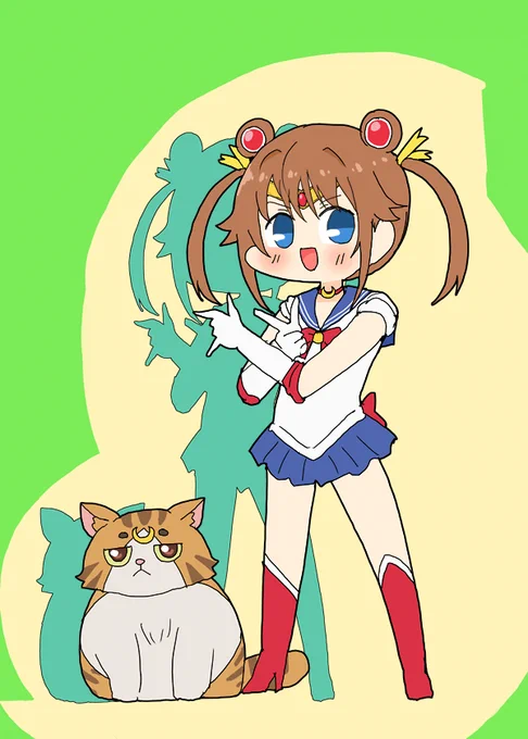 セーラーミケちゃん! #はいふり 