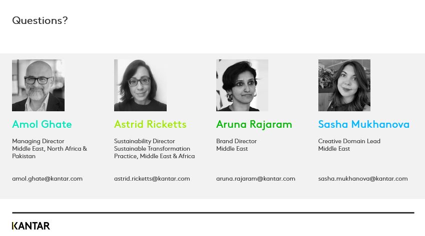 Kantar_AME's tweet photo. That’s a wrap! 🎬 Get in touch for more on @Kantar’s #SustainableTransformation work and how we can help your brands help Middle East consumers live more sustainably. The business opportunity lies in solving their behavioural barrier paralysis. Replay: https://t.co/xWMAp8xnvj ⏪ https://t.co/Zv9cD89NEj