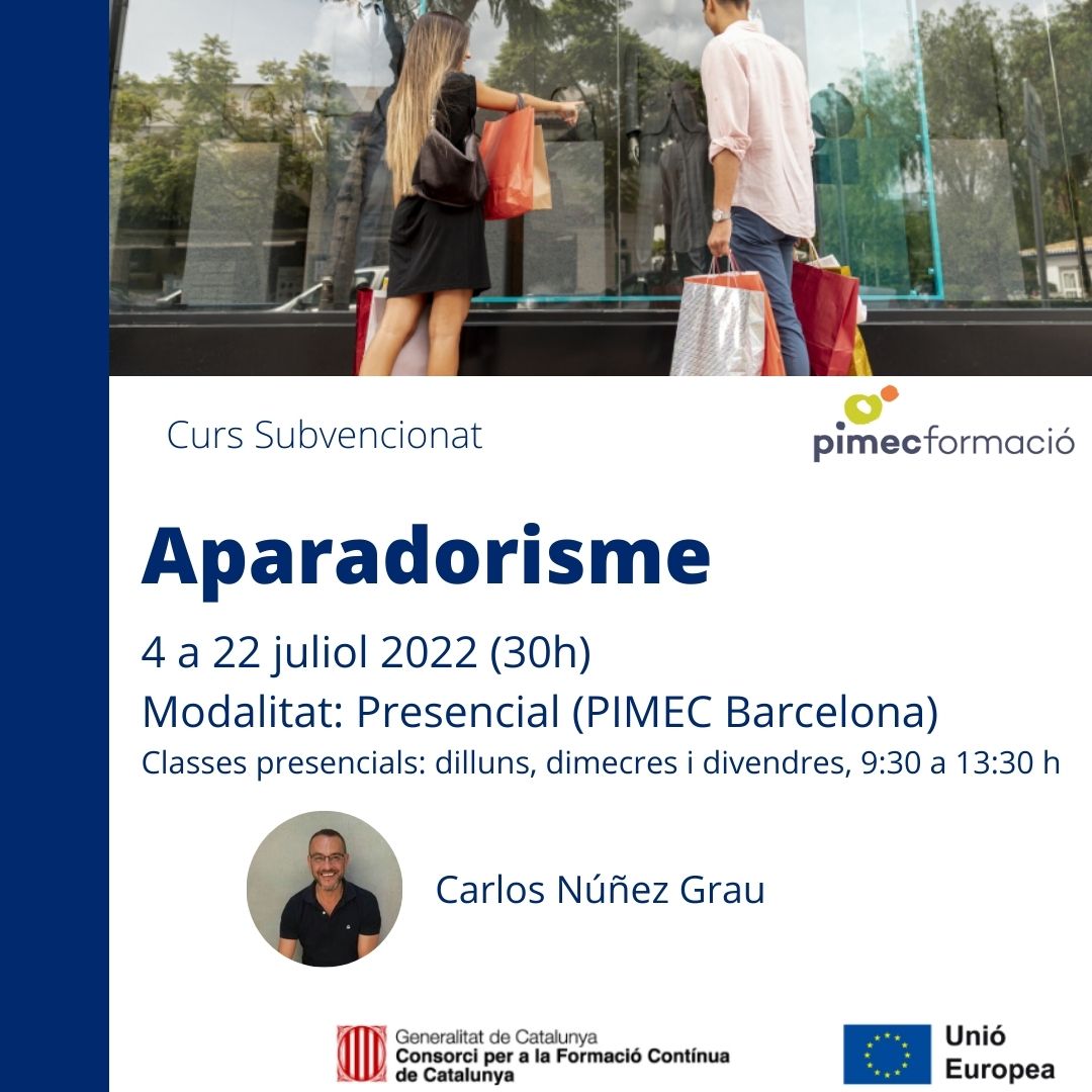 PimecFormacio's tweet photo. Aprofiteu i formeu-vos en directe amb els nostres cursos #Presencials:

👌Mindfulness📍#Polinyà👉https://t.co/XrBQPpH9x8
🧠Intel·ligència emocional📍#Sabadell👉https://t.co/r7qoThkkYF
👕Aparadorisme📍#Bcn👉https://t.co/9u48Mo6gWN
📱Instagram📍#Terrassa👉https://t.co/d67ztEYRHh https://t.co/wx8QpTmCii