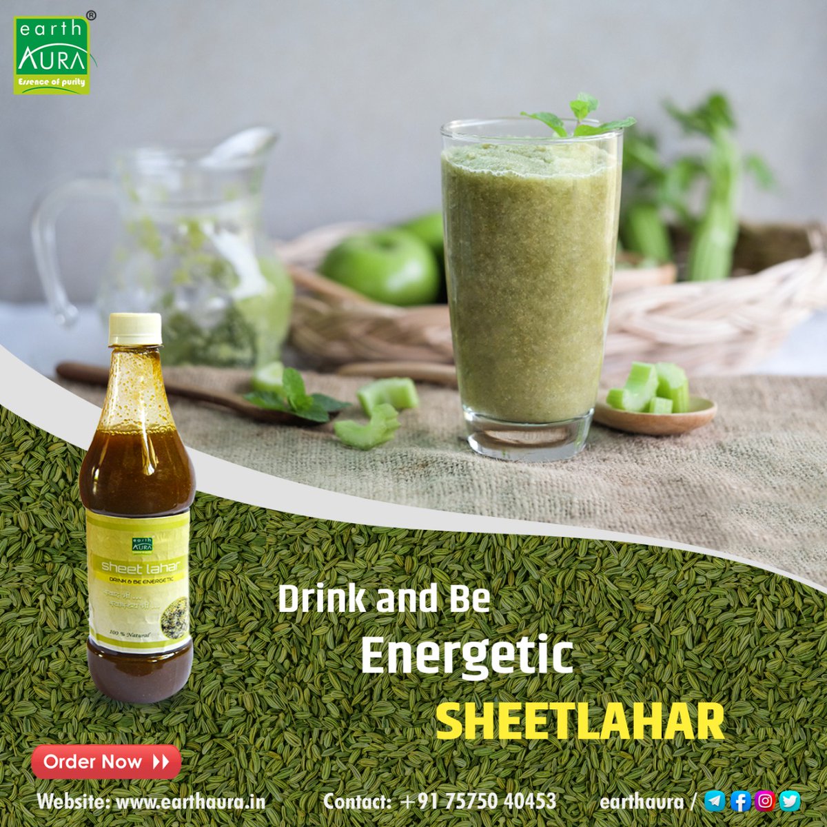 earthaura11's tweet photo. 𝐒𝐡𝐞𝐞𝐭𝐥𝐚𝐡𝐚𝐫
Drink and Be Energetic!!!
𝐎𝐫𝐝𝐞𝐫 𝐍𝐨𝐰
𝐂𝐨𝐧𝐭𝐚𝐜𝐭: +91 75750 40453
#EarthAura
#lifestyle https://t.co/DXx5taWL1x