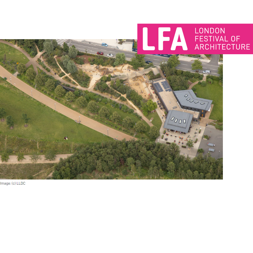 Two days to go until our first @LFArchitecture event @noordinarypark with @LUCtweeting @timrgill @LondonLegacy: 09/06, 5pm - 'Children’s view of the city – how do we make better playable landscapes?' londonfestivalofarchitecture.org/event/children… Photo: @LondonLegacy