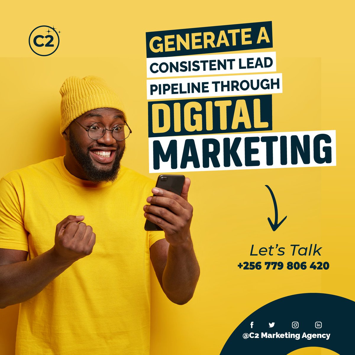 #digitalmarketingservices
#contentcreationservices 
#brandingservices 

Contact us on +256779806420
c2marketingagency@gmail.com
