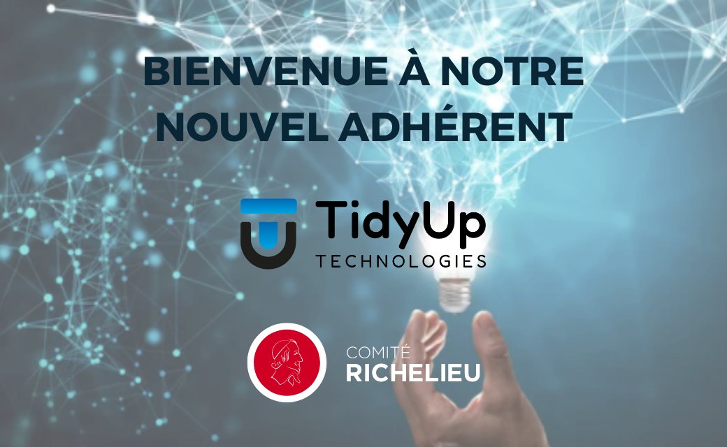 🔊Nous sommes ravis d'accueillir notre nouveau membre : <a href="/TidyUp_Tech/">TidyUp Technologies</a>

💡<a href="/TidyUp_Tech/">TidyUp Technologies</a> c’est l’intelligence artificielle au service du rangement simplifié. C'est un éditeur et un intégrateur de logiciels dédié à la transition #digitale.