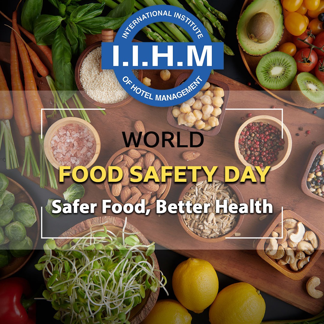 Reeta3979's tweet photo. On this special day, IIHM wishes you and your family continued health and intelligence. Happy #WorldFoodSafetyDay2022, everyone!
IIHM food production classes build the best Chefs. Join IIHM today at https://t.co/wT8Nyn02ex. Next Echat on 11th June!  #trending #hospitality https://t.co/6w76aeoFfw