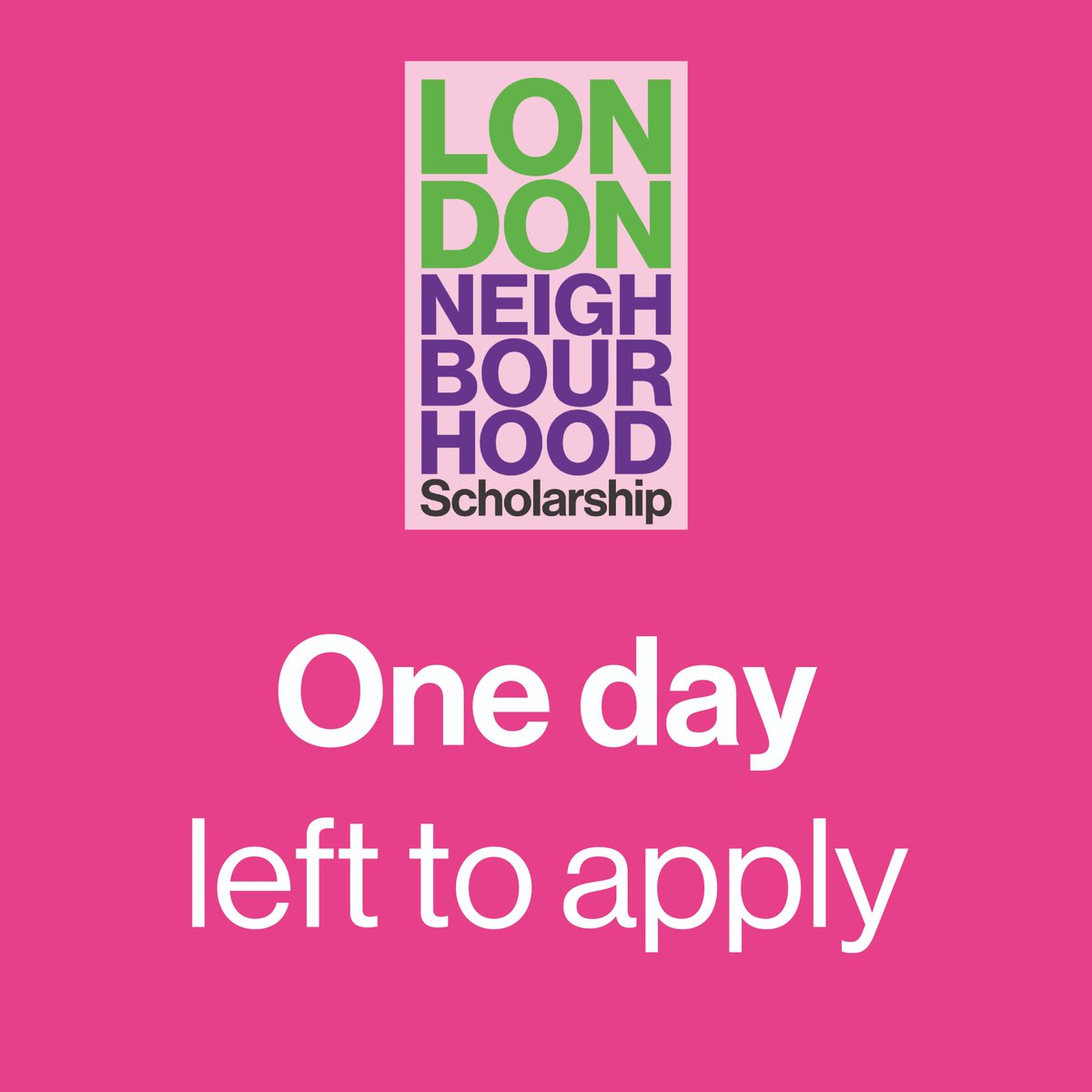 LNSTrust's tweet photo. 1 day until applications close tomorrow at 5PM sharp.
Full information via linktree in bio, follow the ‘APPLY’ button to download the application form and submit.
#LNStrust #scholarship #architecture #education #London #diversity #university #art #design #student #career #art https://t.co/PlX1PTisOy