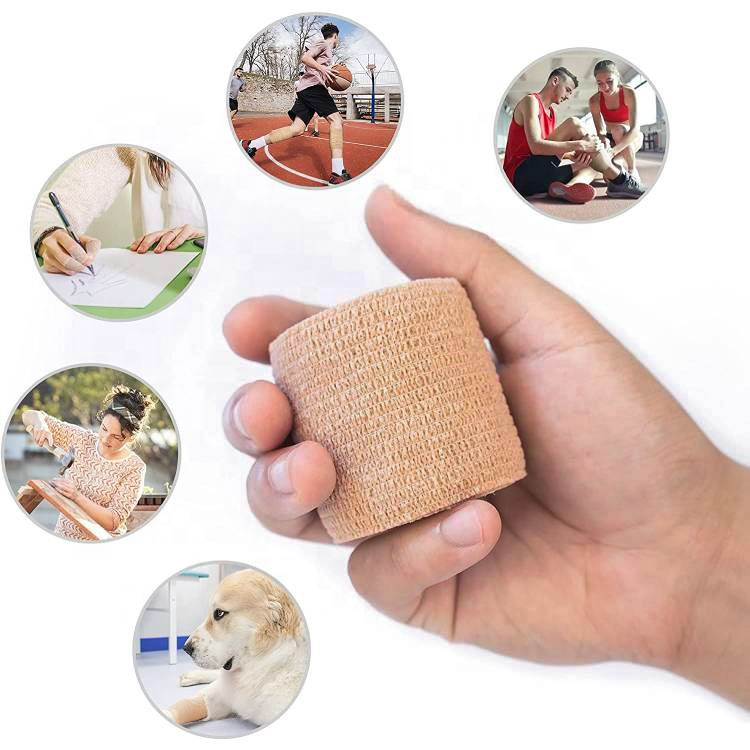 Self Adherent Cohesive Wrap Bandages
⭐️sports protection
⭐️tattoo care
⭐️Pet Wound Protection
⭐️Tool winding
#sports #animallovers #tattoo #woundcare #petshop 
#Bandages